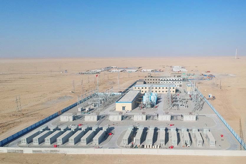 100MW/200MWh南(nán)疆清潔能(néng)源基地(dì)若羌風(fēng)電(diàn)配儲項目